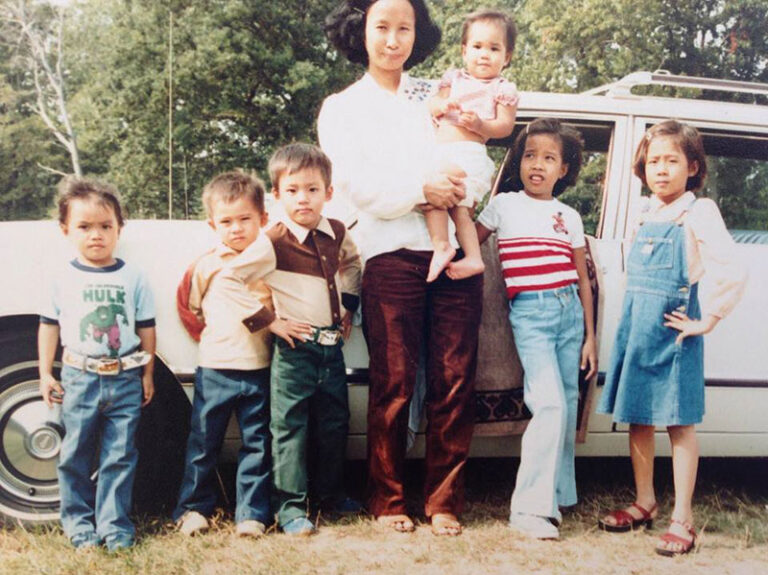 Mony Yin Immigration Story, Perez Morris, family photo from Mony's family's immigration