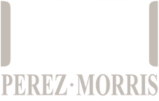 Perez Morris Logo for dark background